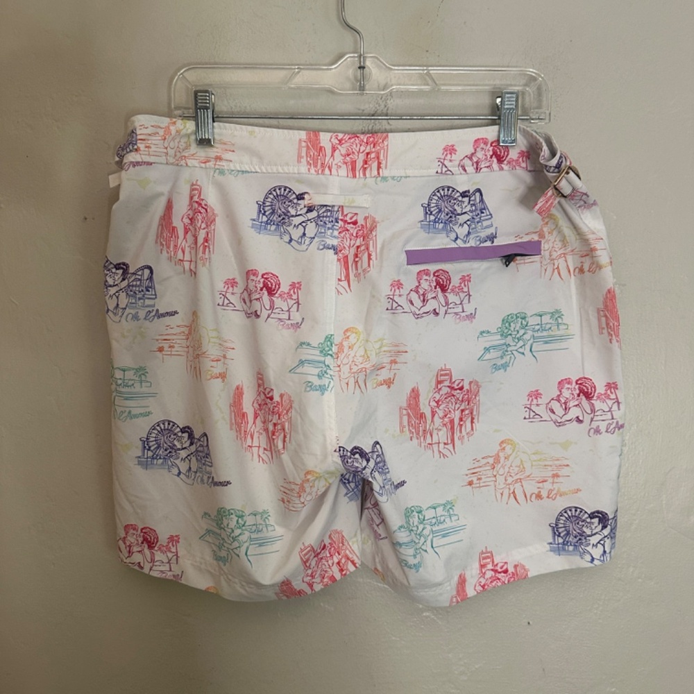 Bang Swim Trunks XL runs small Gently worn 6" inseam 85% polyester/15% elastane - Picture 5 of 8